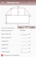 Calculation of the roof screenshot 5