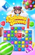 Delicious Sweets Smash : Candy Match 3 screenshot 0