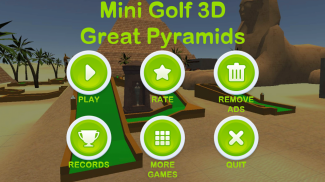 Mini Golf 3D: Great Pyramids screenshot 4