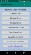 Mumbai Local Train Timetable screenshot 2