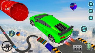 Mega Ramp Car Stunt Game 3D screenshot 0