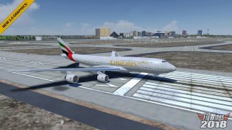 Flight Simulator 2018 FlyWings Free screenshot 23