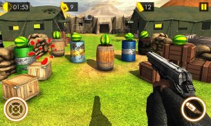 तरबूज शूटिंग 3 डी खेल screenshot 2