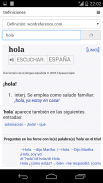 Free Spanish Dictionaries screenshot 7