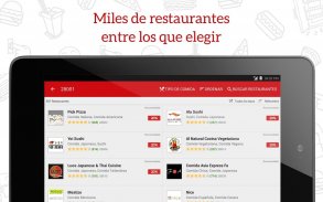 Just Eat ES Comida a Domicilio screenshot 6