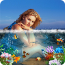 3D Water Effects Photo Editor Icon