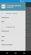 Powerlifting Calculator Free screenshot 0