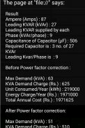 Capacitor Sizing Calculator for PFC screenshot 1