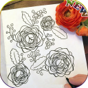 Flower Sketch Icon