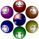 ロト番号抽選器 for オーストラリア Icon