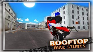 Verrückte Rooftop Bike Stunt screenshot 10