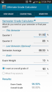 Ultimate Grade Calculator screenshot 2