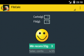 FibCalc - Fiber in food calculator screenshot 4