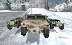 Army 4x4 Snow Driving 3D screenshot 1