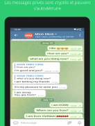 Chat Messenger et appel vidéo screenshot 7