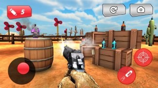 Knock Bottles Down Gun Games screenshot 3