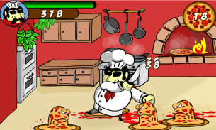 Pizza ghê rợn Zombi bằng pizza screenshot 4