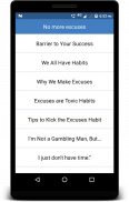 No more excuses screenshot 1