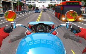 Super Highway Bike Racing Games: Motorcycle Racer screenshot 4