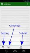 WriteNote screenshot 2
