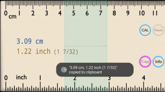 1.22 inches deals on a ruler