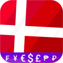 Fast Danish Krone converter Icon