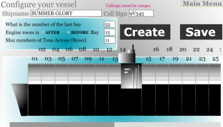 Ships Container Bayplan screenshot 1