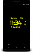 Digital Clock Live Wallpaper screenshot 5
