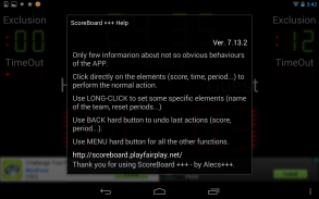 Scoreboard Handball ++ screenshot 8