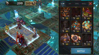 Dungeon Simulator: Strategy RPG screenshot 1