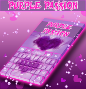 Amazing Keyboard Purple Passion screenshot 4