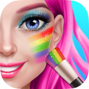 Makeup Artist - Rainbow Salon screenshot 10