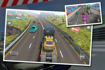 turbo car traffic racing screenshot 1