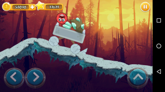 Red Ball Hero Jungle Story screenshot 2