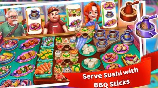 การปรุงอาหาร ดาว- บ้า ครัว ร้านอาหาร เกม screenshot 2