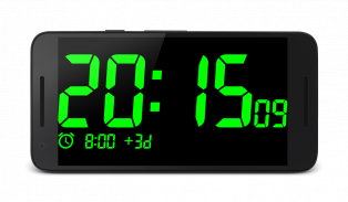 Big Digital Clock screenshot 1