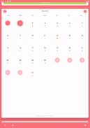 Period Tracker MMD. Ovulation & Pregnancy Calendar screenshot 1