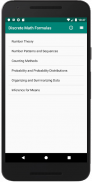 Discrete Math & Statistics Formulas screenshot 0