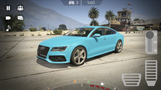 Drive Audi RS7 City & Parking screenshot 2