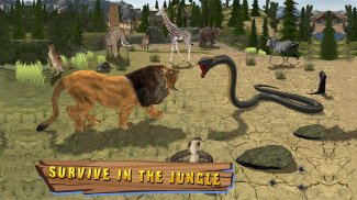 Anaconda Snake Family Jungle Sim screenshot 2
