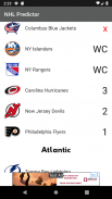 American Hockey Predictor screenshot 2