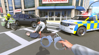 Police Car Driving Motorbike screenshot 6