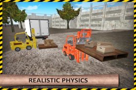 Heavy Forklift Drive Challenge screenshot 1