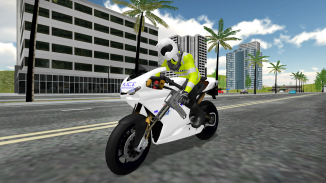 Police Bike Chase City Driving screenshot 1