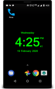 LED Digital Clock Live Wallpaper free screenshot 8