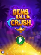 Gems Ball Crush: New Puzzle Arkanoid screenshot 1