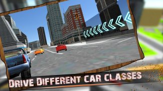 यातायात गति के रेसिंग शहर बुखार कार खेल screenshot 6
