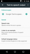 Synthèse vocale Google screenshot 0