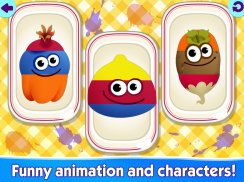 Funny Food educational games for kids toddlers screenshot 5