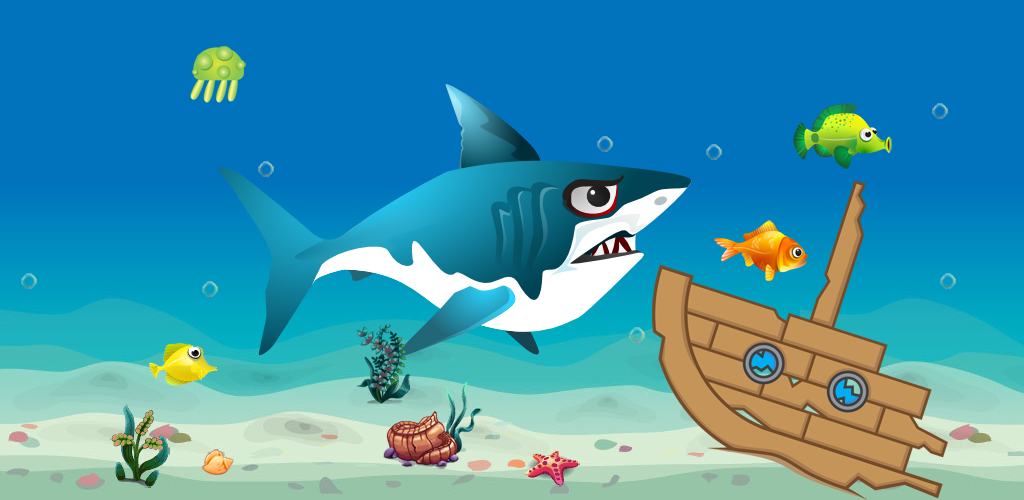 About: Shark Growing Growing (Google Play version)